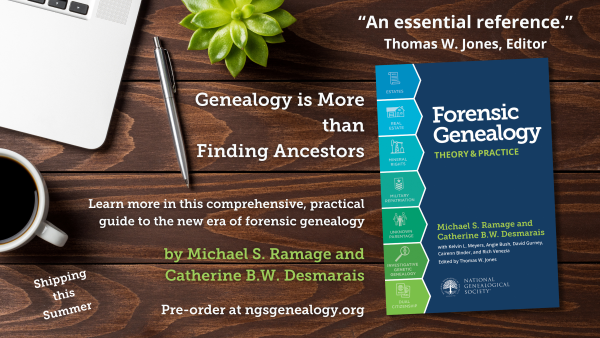 NGS Book - Forensic Genealogy: Theory & Practice