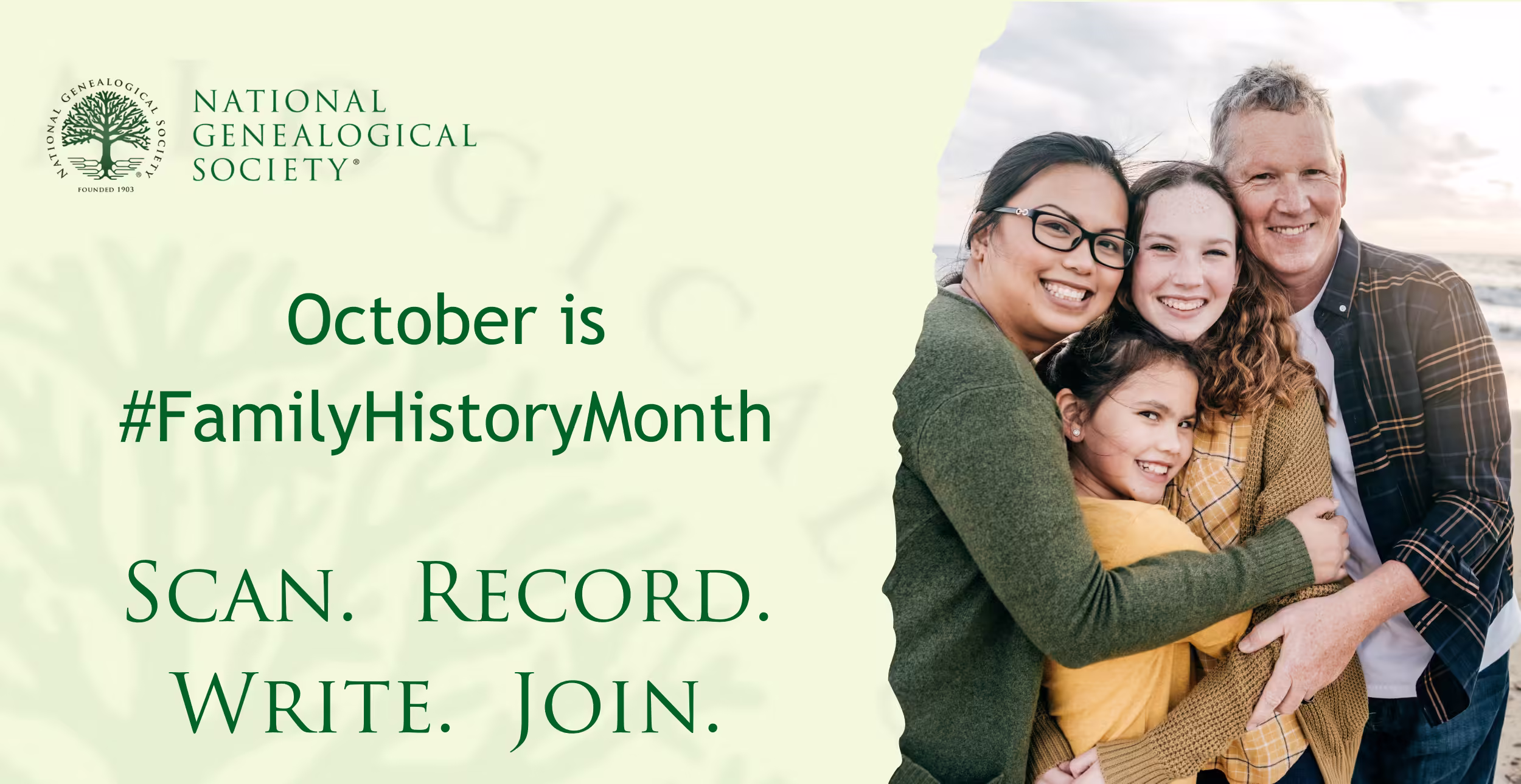 NGG - Family History Month, 2024